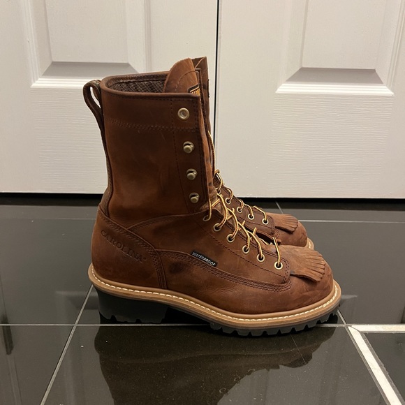 SPRUCE 8" STEEL TOE WATERPROOF LOGGER 8.5 4E - Picture 2 of 6